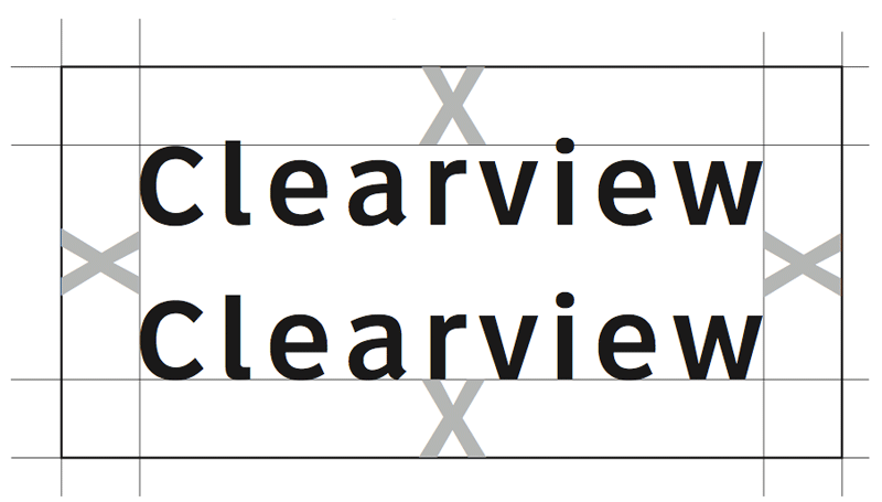 Clearview margin